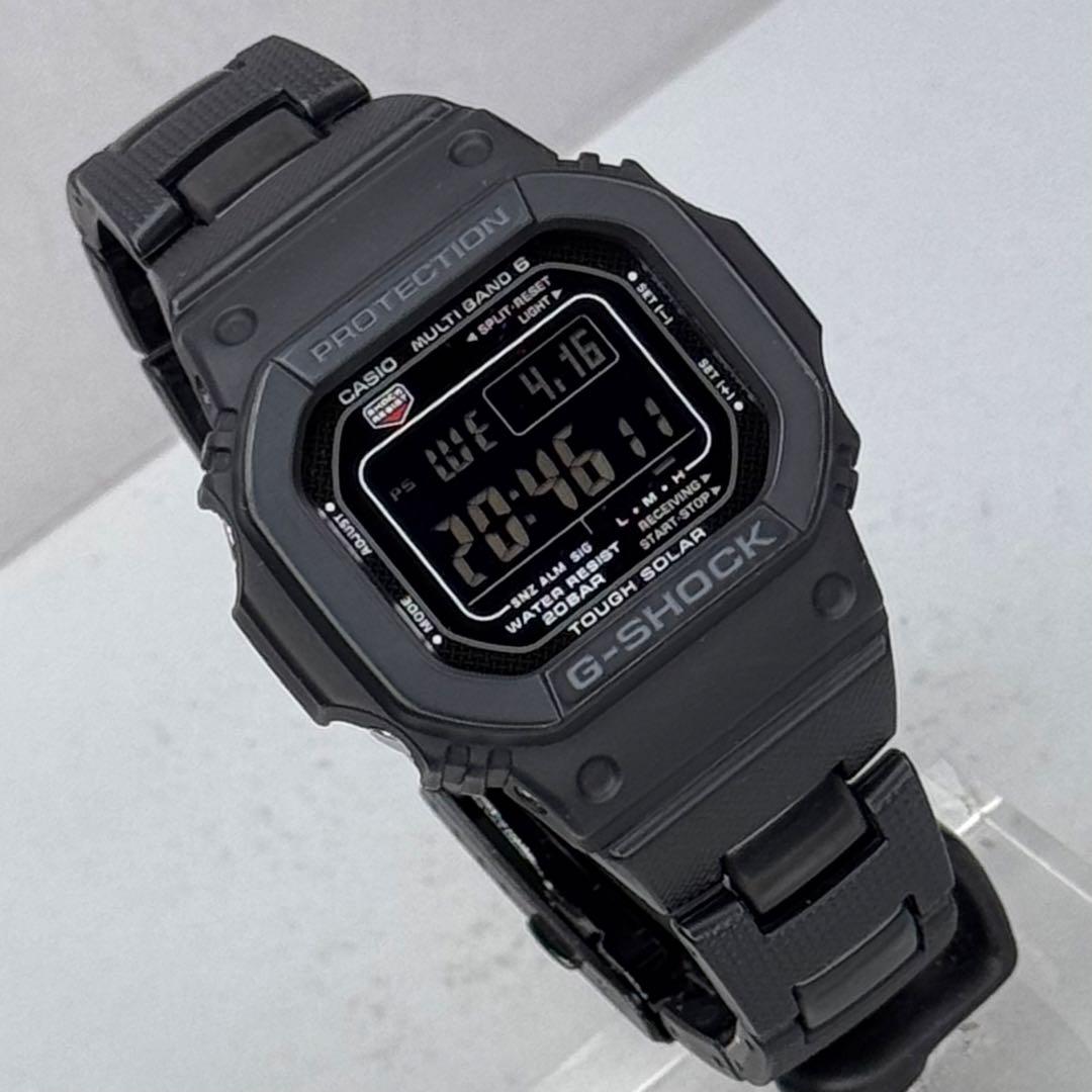 極美品 箱説タグ付 G-SHOCK GW-M5610UBC 電波ソーラー 稼働