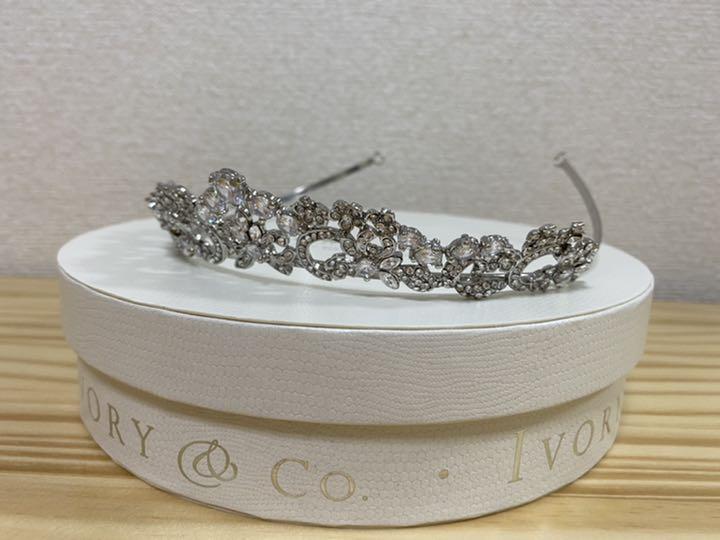 即日発送】 アイボリーアンドコー☆Ivory&Co. ティアラ Christiana