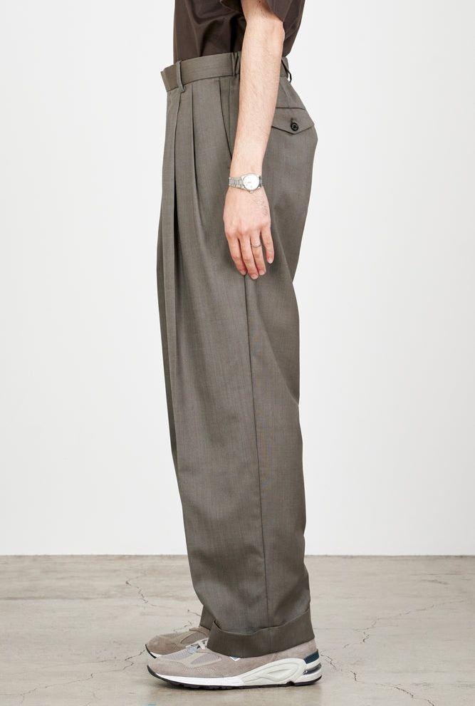 陳*楼様 MARKAWARE CLASSIC WIDE TROUSERS mar