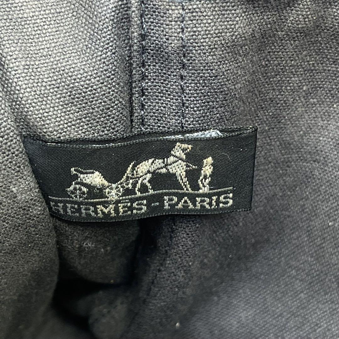 HERMES ハンドバッグ ミニトート 手提げ フールトゥPM ロゴ金具 グレー
