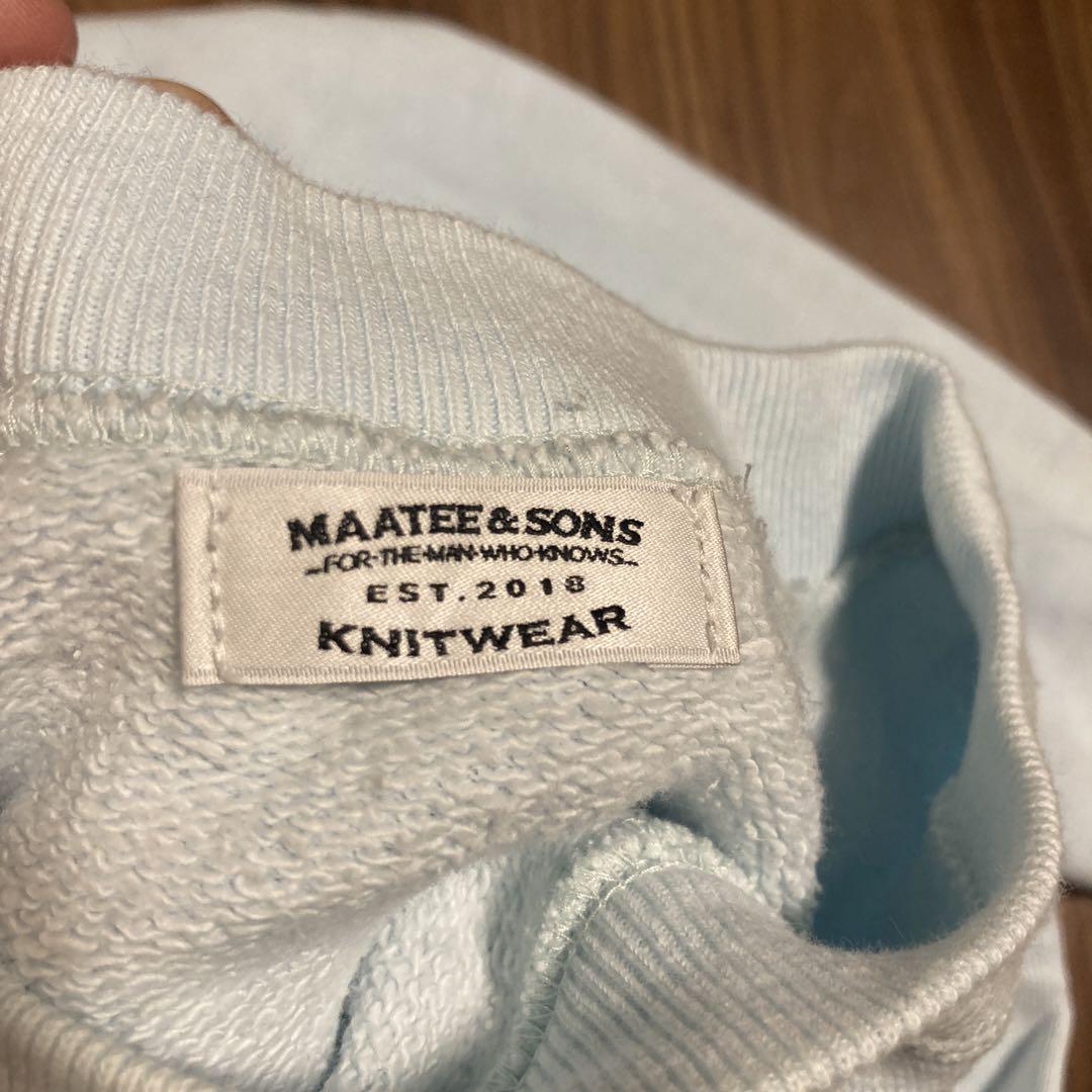 う*も様 MAATEE&SONS 24SS VINTAGE SWEAT 美品　3 MAATEE&SONS 24SS VINTAGE SWEAT 美品 3