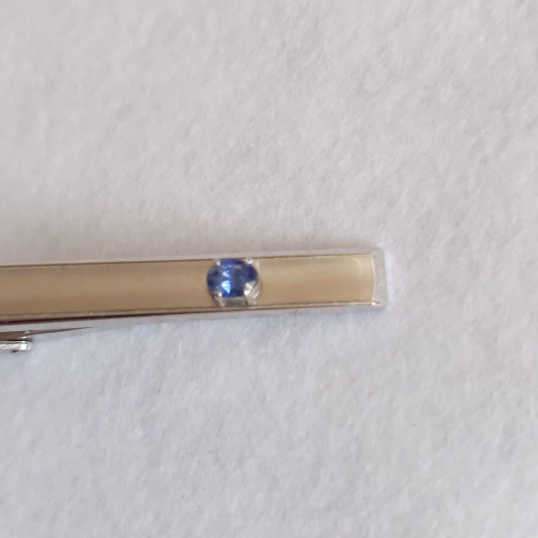 ☆サファイア ネクタイピン(タイバー)シルバー製品 - メルカリ ☆サファイア ネクタイピン(タイバー)シルバー製品 - メルカリ