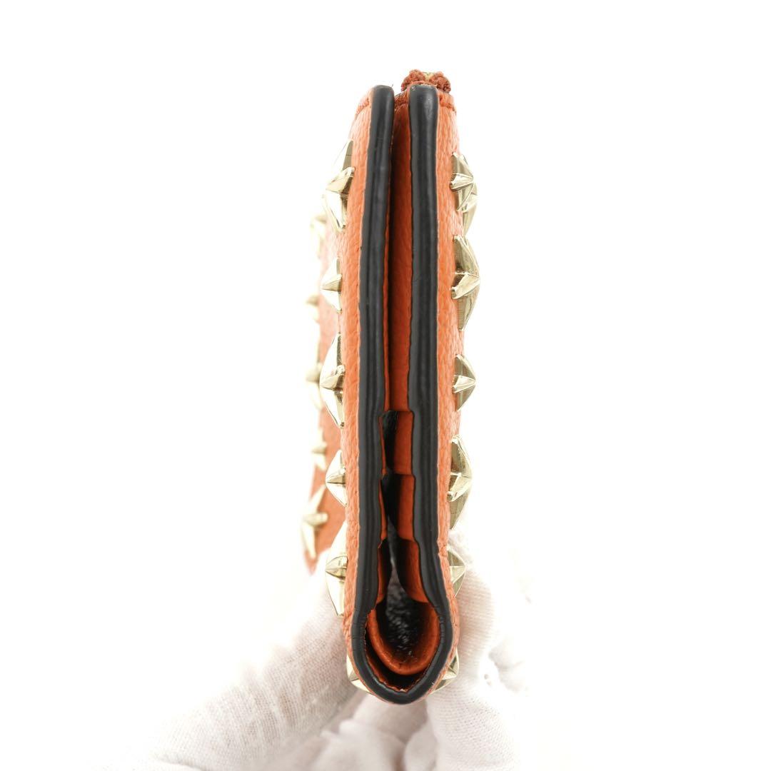 ✨未使用に近い✨ JIMMYCHOO ミニ財布 スター 星 スタッズ 二つ折り 画像8