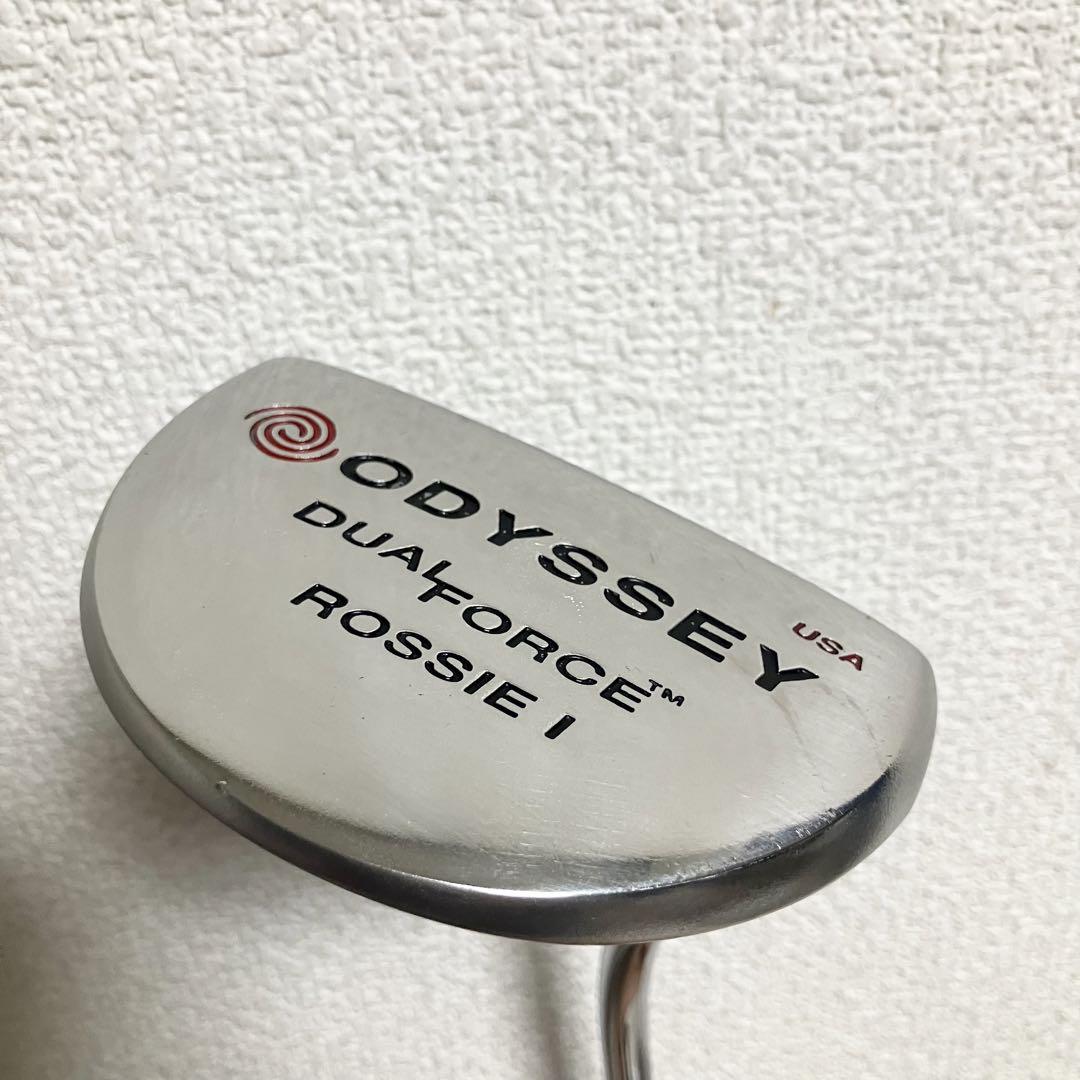 【グリップ新品】オデッセイDUAL FORCE ROSSIEパタークリーニング済