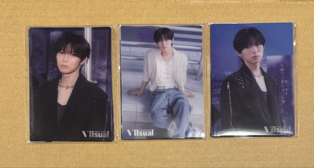 七五三掛龍也TravisJapan VIIsual トレカ 3種+1