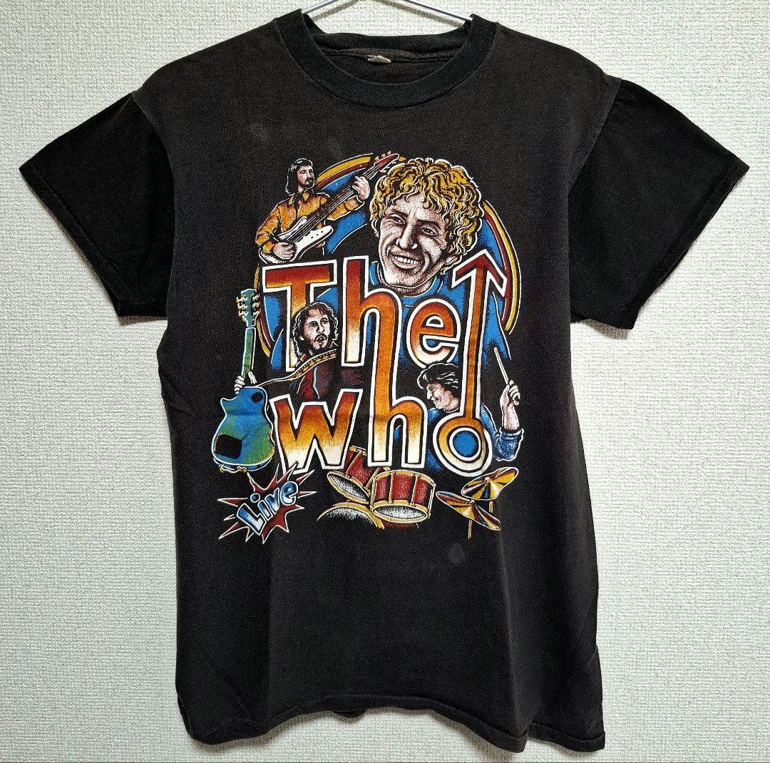 80sヴィンテージ「THE WHO/ザ・フーTシャツ」バンドT ロックT