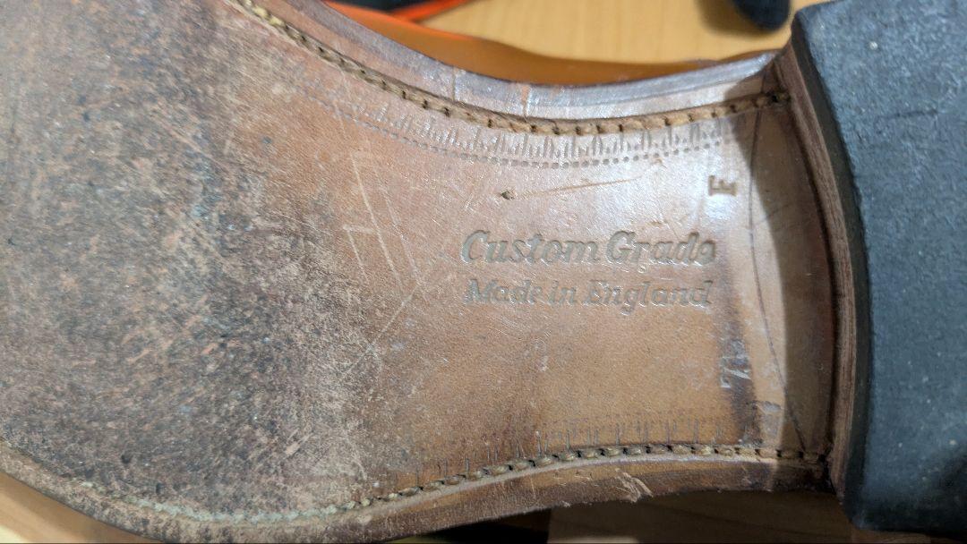Church's Custom Grade ブラウン レザー 革靴 シューツリー