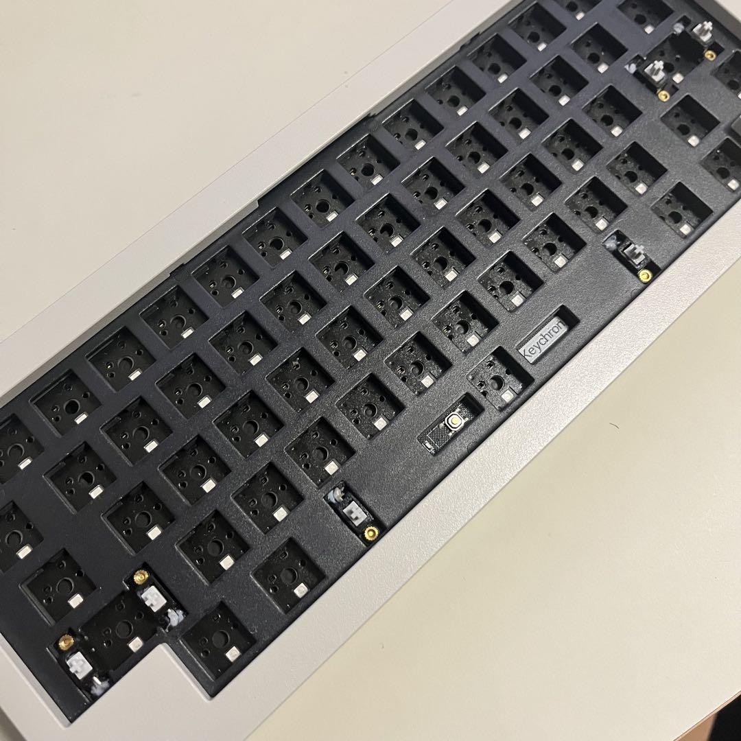 Keychron Q60 MAX メカニカル キーボード HHKB 茶軸