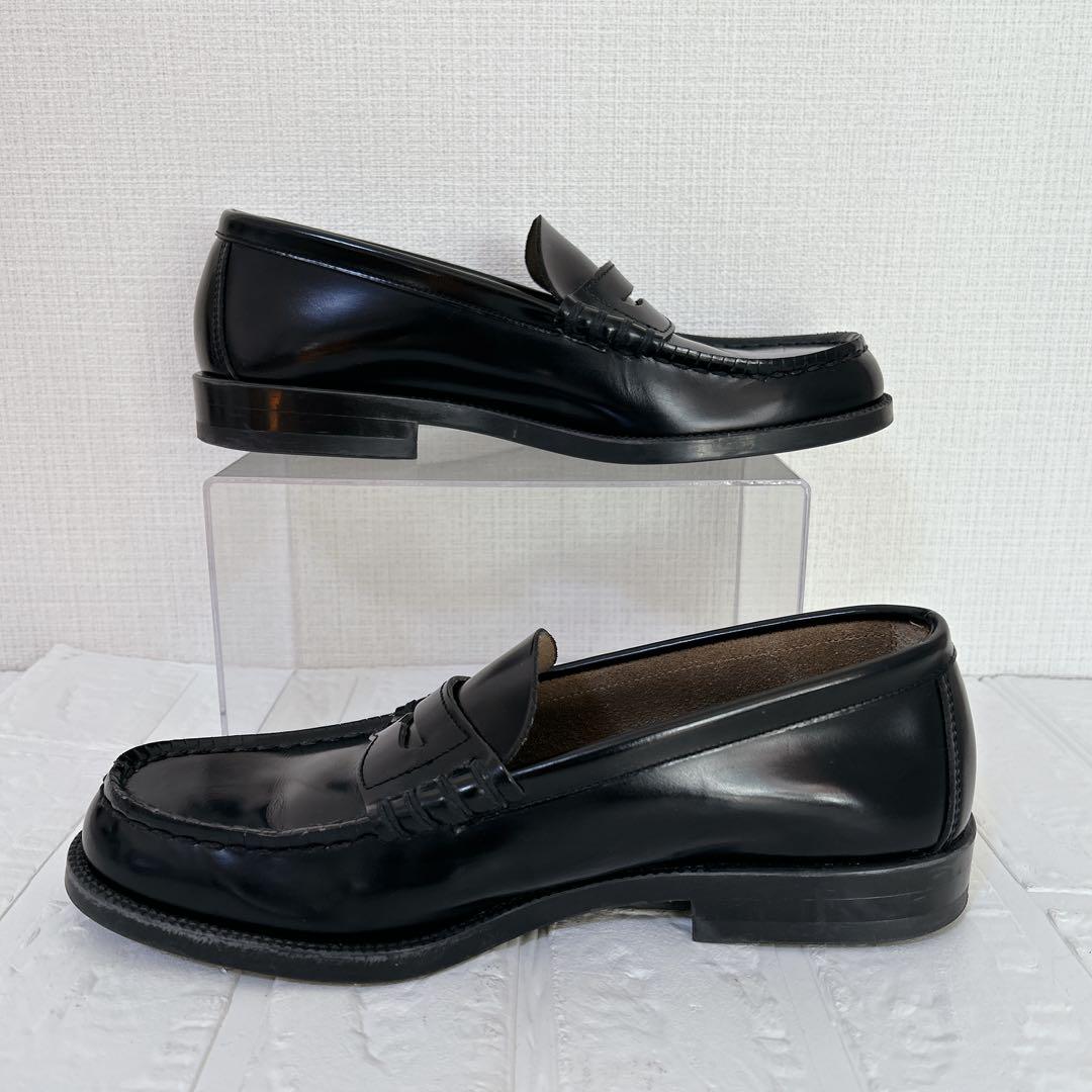 ⭐️極美品　HARUTA ローファー　25.5㎝　黒色　ブラック　906 本革