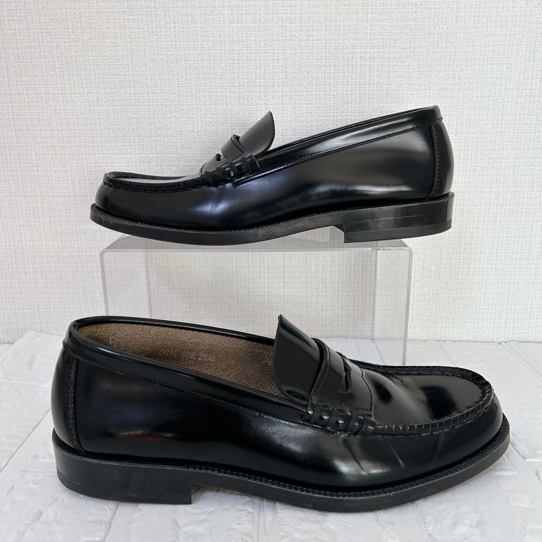 ⭐️極美品　HARUTA ローファー　25.5㎝　黒色　ブラック　906 本革