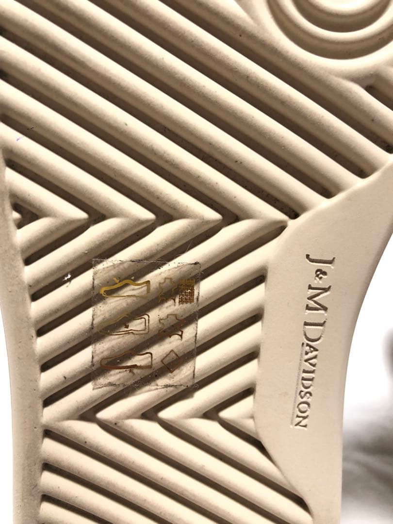 J&M DAVIDSON サイドゴアブーツ 黒×白ソール 美品25〜25.5cm J&M DAVIDSON サイドゴアブーツ 黒×白ソール 美品25〜25.5cm