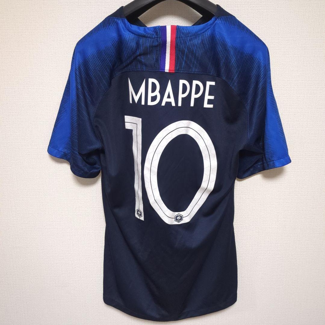 一度着用　フランス代表 MBAPPE 10番 2018 FIFAワールドカップ