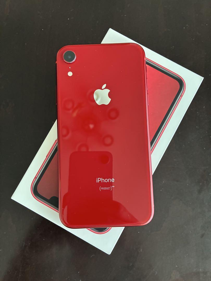 【美品】iPhone XR レッド 128GB