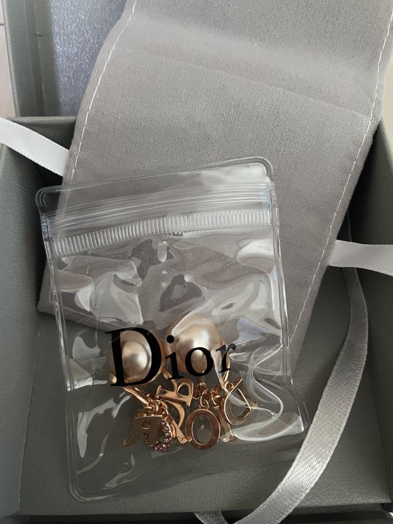 Dior ディオール ピアス ピンクゴールド