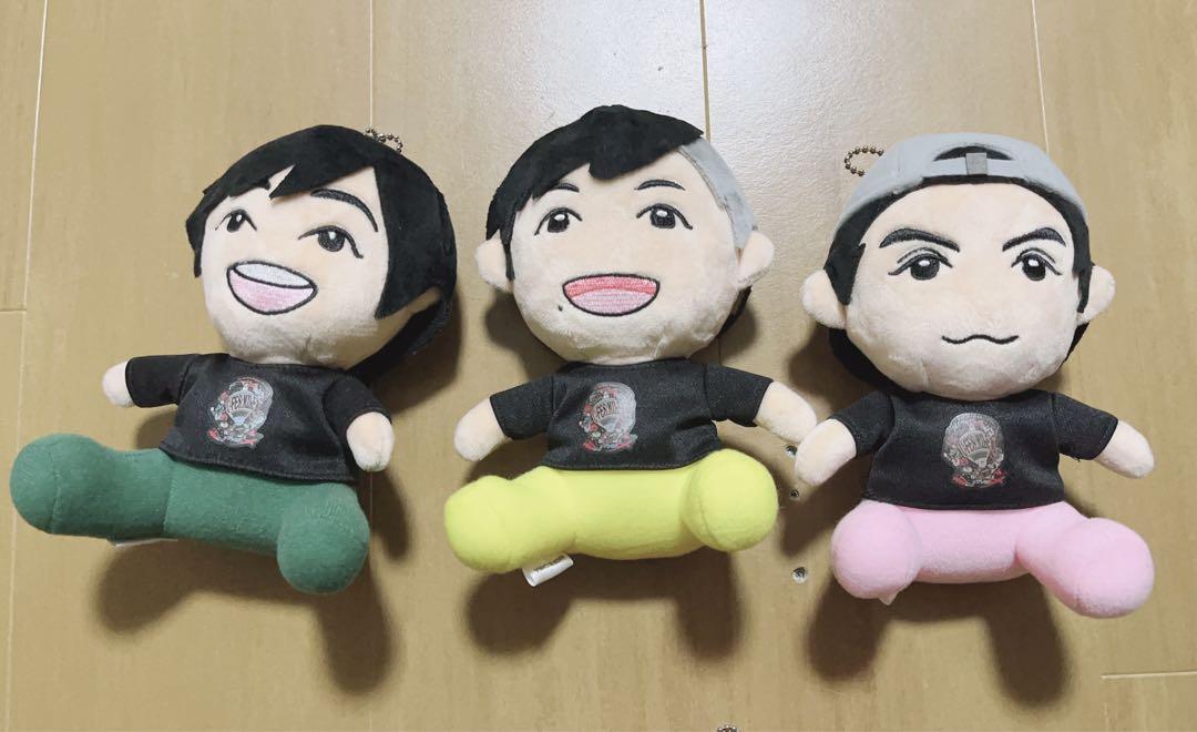 フィッシャーズ ンダホ モトキ ぺけたん ぬいぐるみ 5点セット