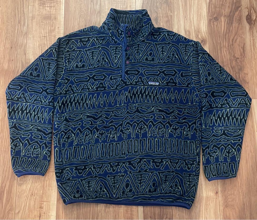 USA製　90s patagonia シンチラ　スナップT