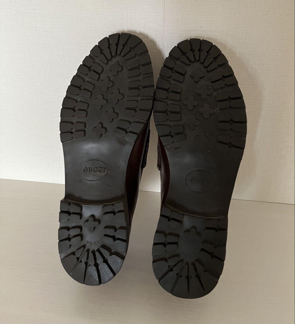 GUCCI グッチ　ホースビットローファー　43 Ｅ　本革