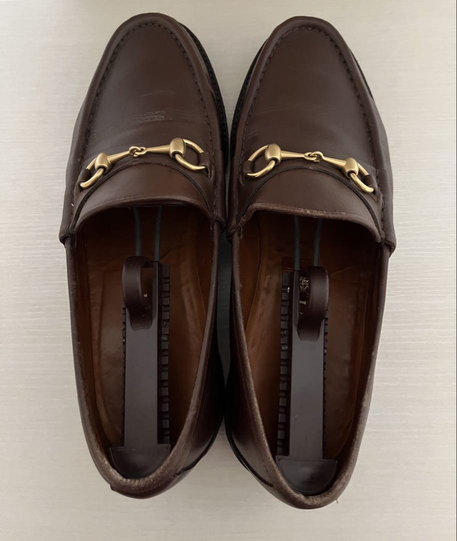 GUCCI グッチ　ホースビットローファー　43 Ｅ　本革
