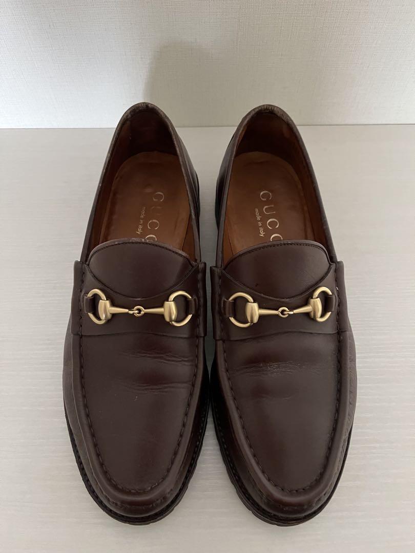 GUCCI グッチ　ホースビットローファー　43 Ｅ　本革