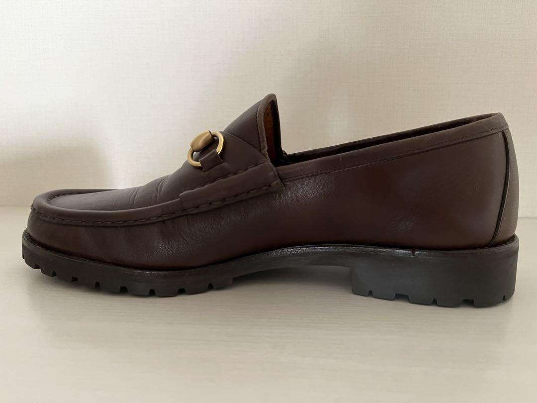GUCCI グッチ　ホースビットローファー　43 Ｅ　本革
