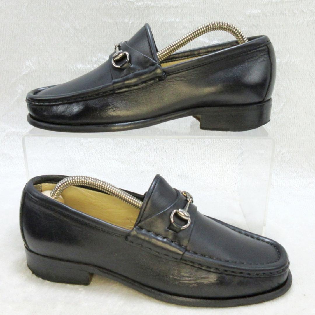 ✨美品✨GUCCI グッチ レディース ビットローファー ブラック EU34.5 ✨美品✨GUCCI グッチ レディース ビットローファー ブラック EU34.5