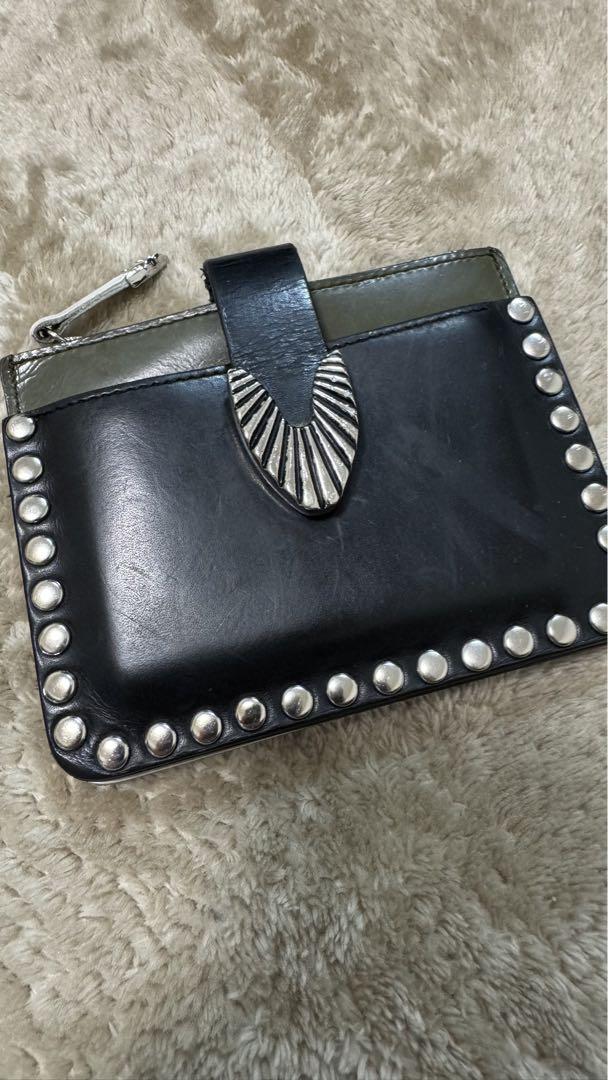 小物 TOGA LEATHER STUDS WALLET
