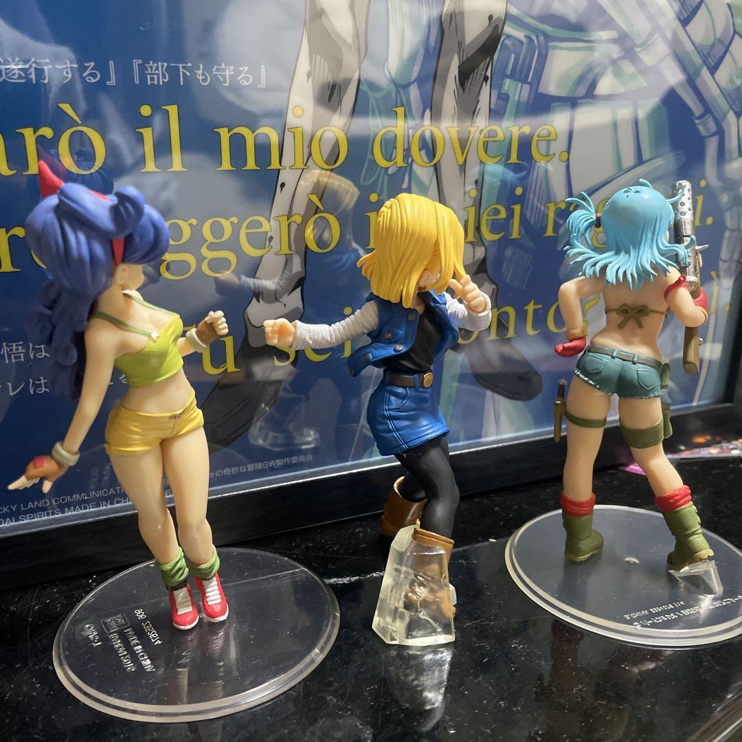 ドラゴンボール スタイリング フィギュア ランチ 人造人間18号 ブルマ