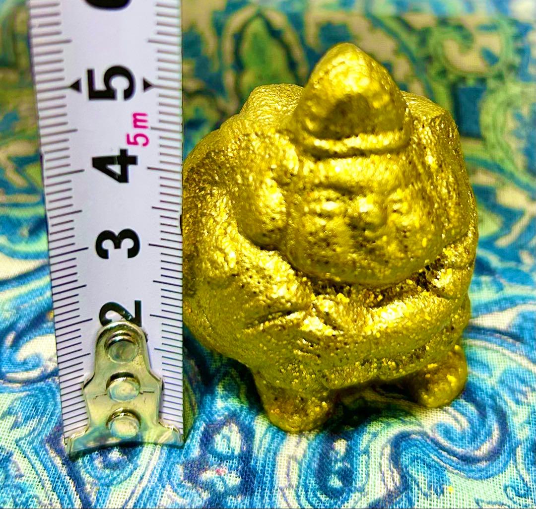 金運厄除！人生反転祈祷済み魂入り2神！純銅鍍金 208g大国神