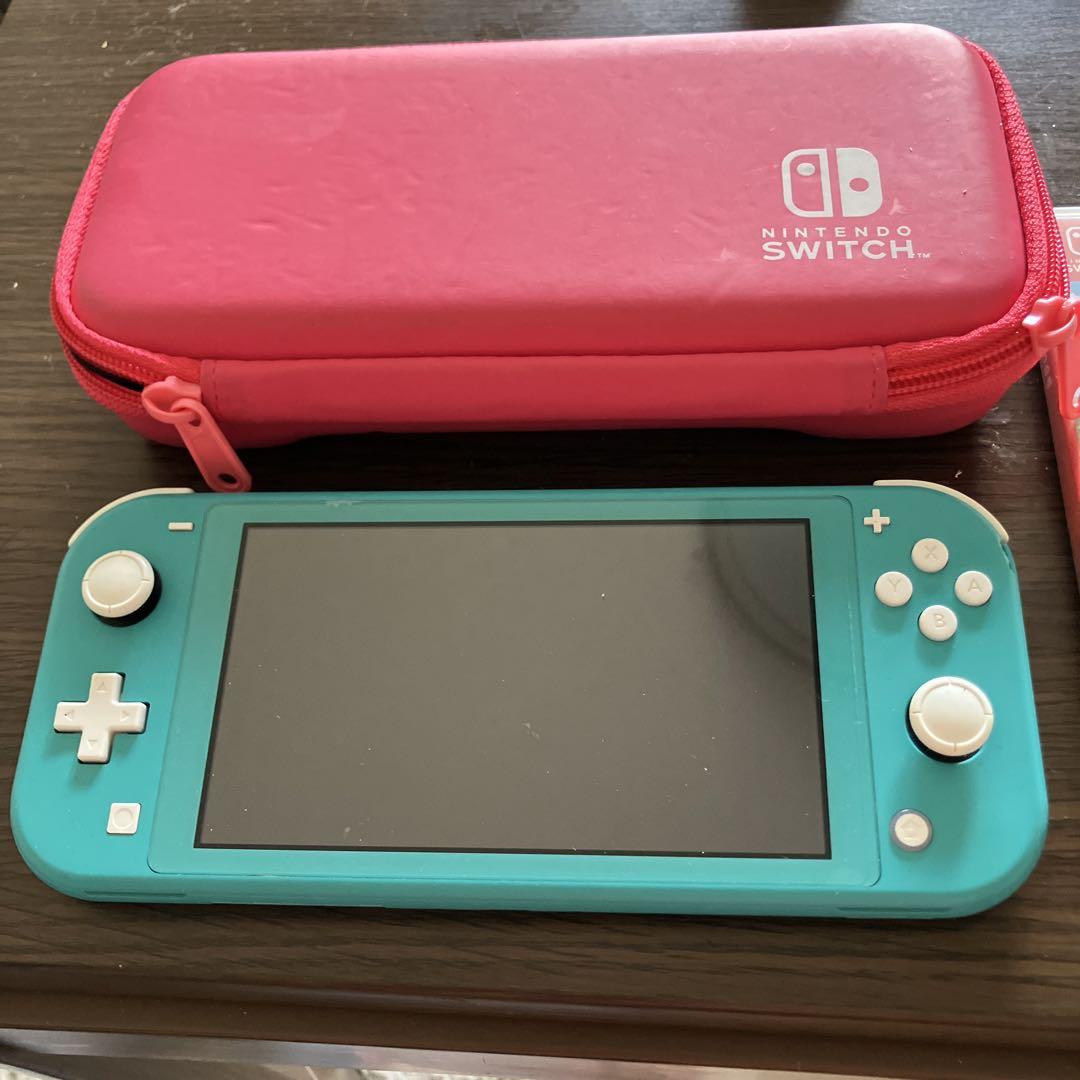Nintendo Switch Lite + ケース + あつまれどうぶつの森 - メルカリ
