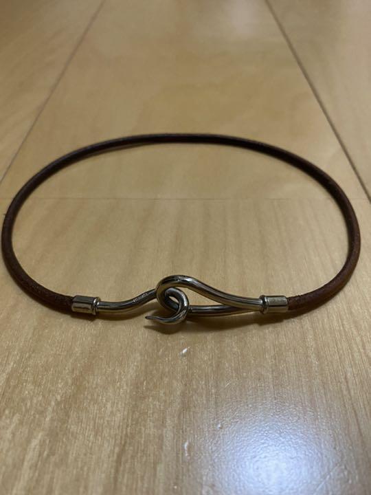 値下げ‼️美品‼️エルメス 3連 ブレスレット チョーカー