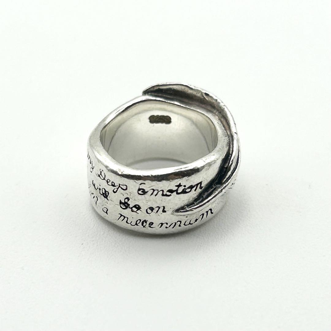 UZU ウズ silver925 6号 指輪 フェザー 羽 リング ヴィンテージ UZU ウズ silver925 6号 指輪 フェザー 羽 リング ヴィンテージ