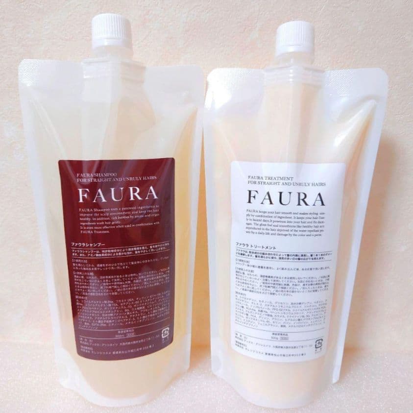 ファウラ FAURAシャンプー 500ml & ヘアトリートメント500g