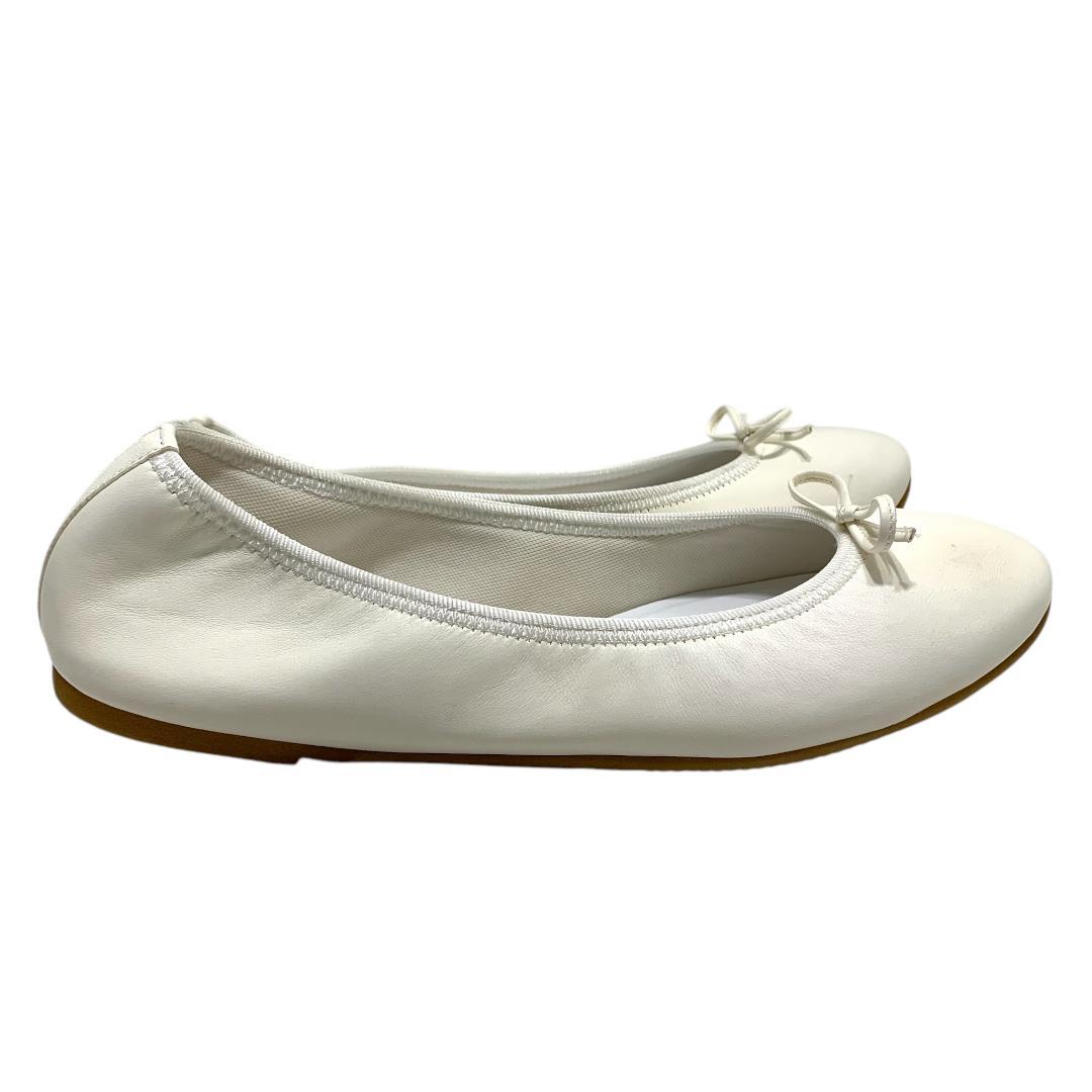 【美品】クルン (25.5) バレエシューズ フラットシューズ 本革 レザー