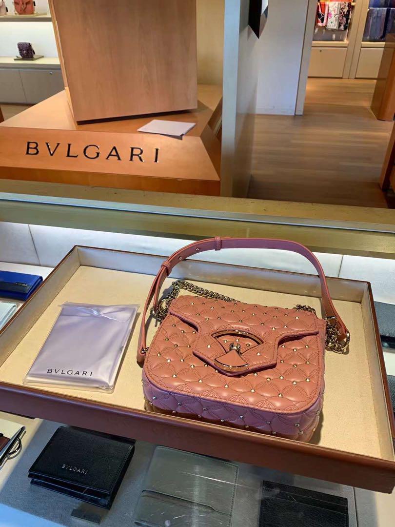 【ほぼ未使用 】BVLGARI ブルガリチェーンショルダーバッグ