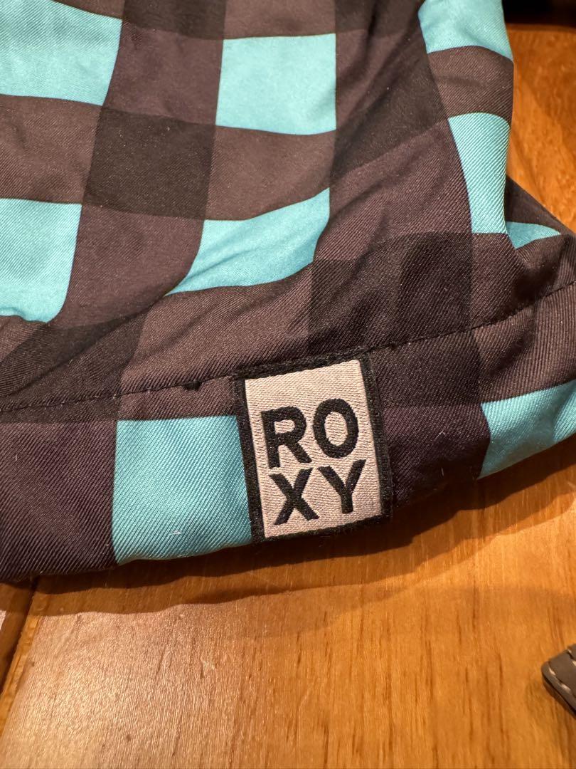 ROXY チェック柄 スノーボードウェア 女性用Mサイズ