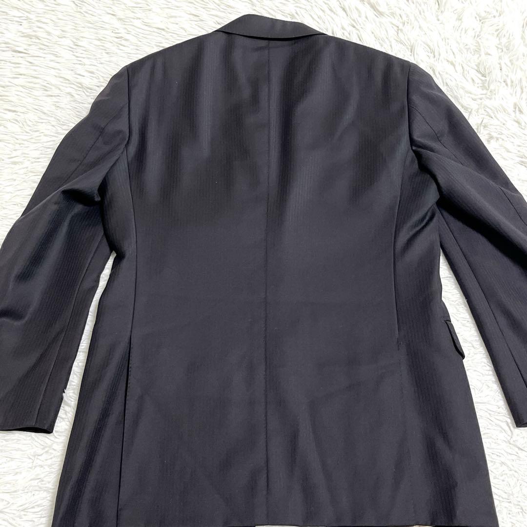 ブリッラペルイルグスト テーラードジャケット S 黒 シャドーストライプ