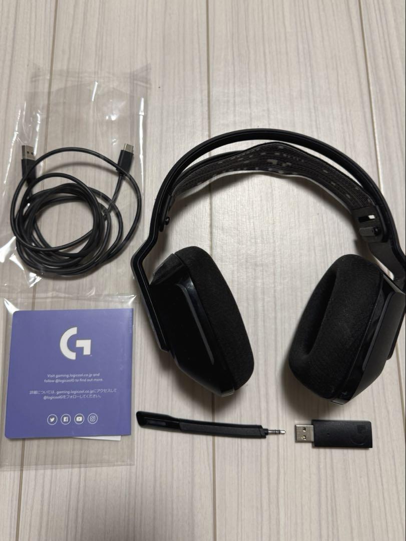 Logicool G733 黒 ゲーミングヘッドセット