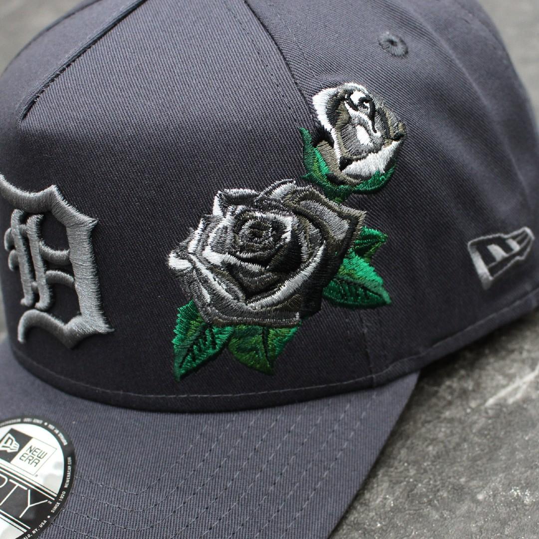 NEW ERA 9FORTY タイガース キャップ バラ ローズ フラワー