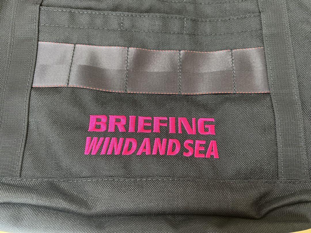 BRIEFING WIND AND SEA トートバッグ ブラック