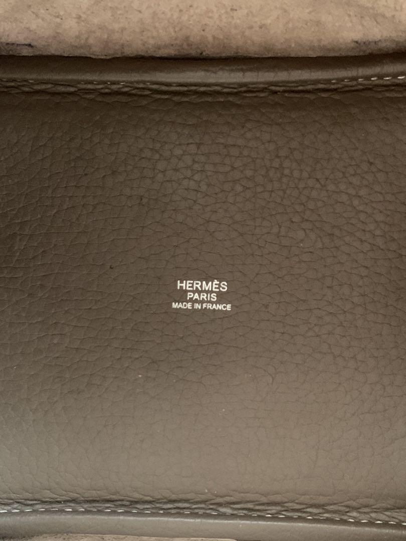 エルメス　HERMES ピコタンロック　PM エトゥープ　シルバー金具