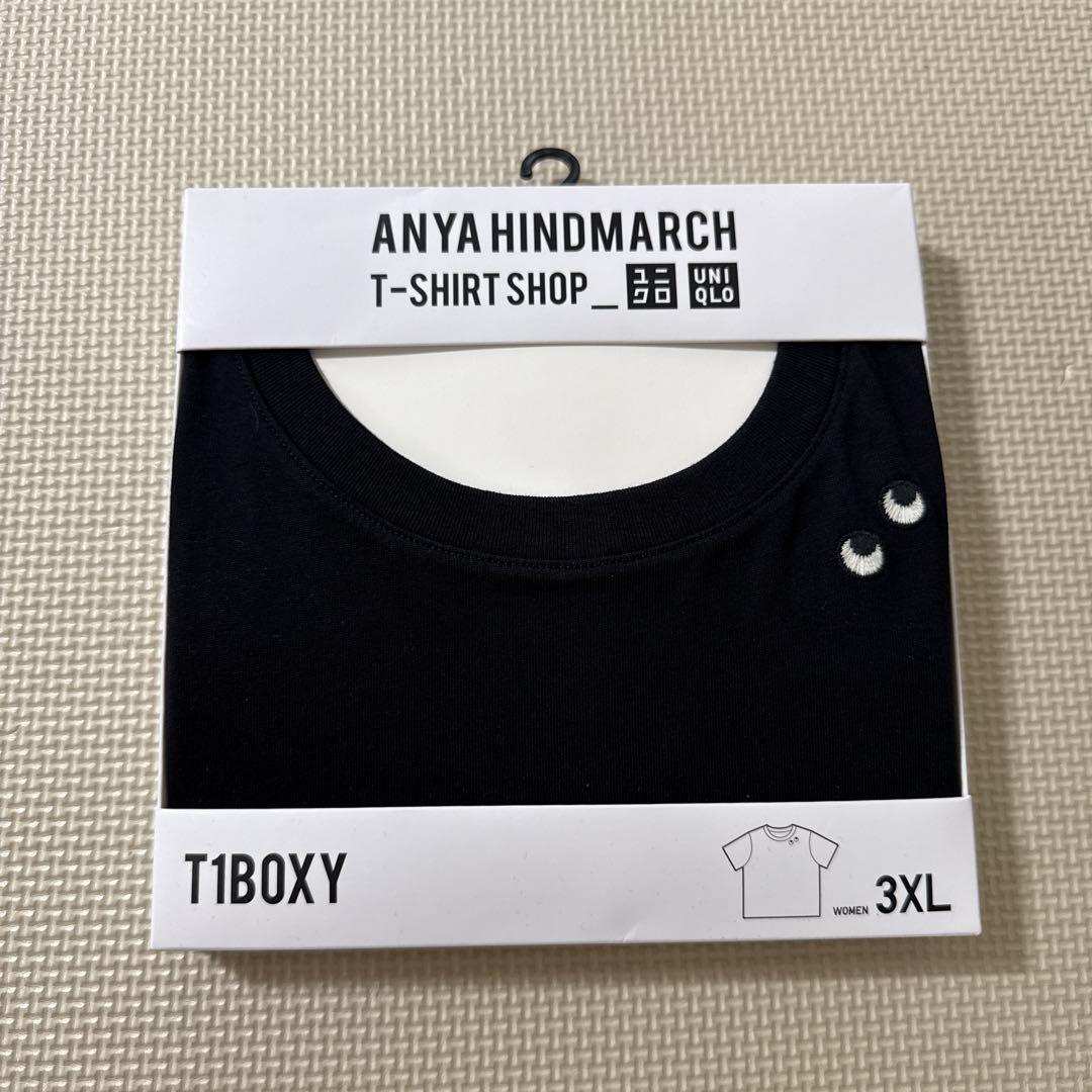 新品未使用 ユニクロ アニヤハインドマーチ コラボ Tシャツ 3XL