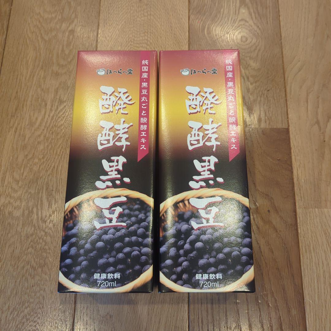 はつらつ堂　発酵黒豆　720ml×2本 Amazon.co.jp: はつらつ堂 醗酵黒豆 720ml : ドラッグストア