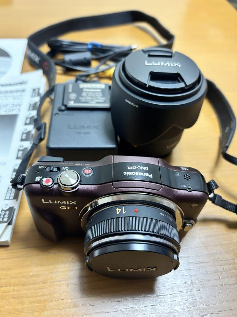 Panasonic DMC−GF3W LUMIX ミラーレス一眼