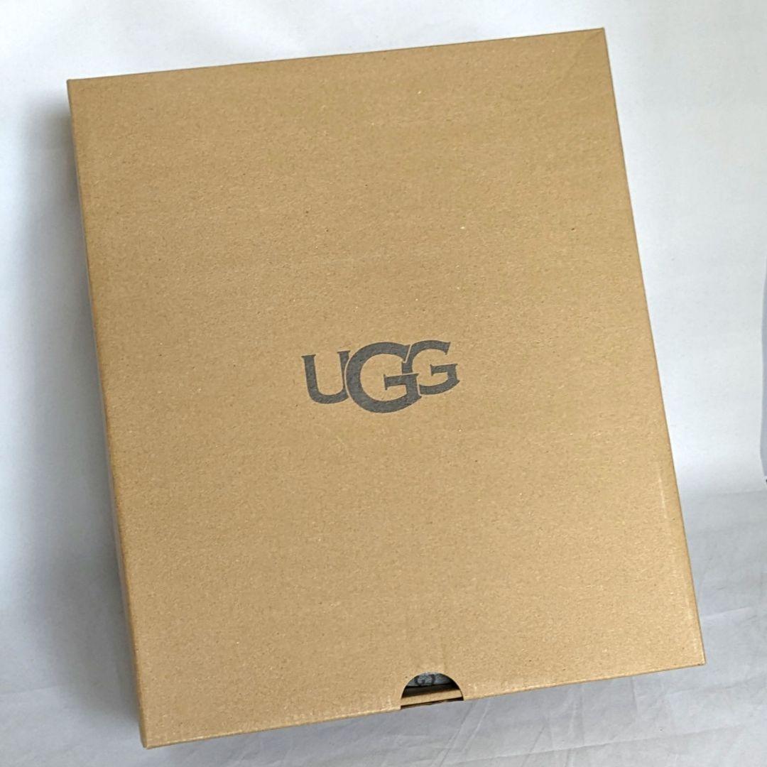 新品UGG アグ レインブーツ 24cm レディース ドロップレット  ブラック