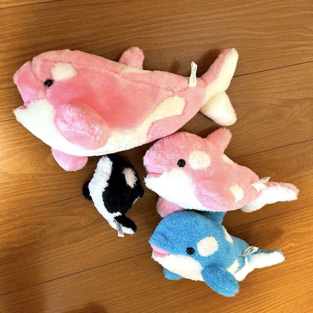 シャチ ぬいぐるみ4セット 鴨川シーワールド - メルカリ