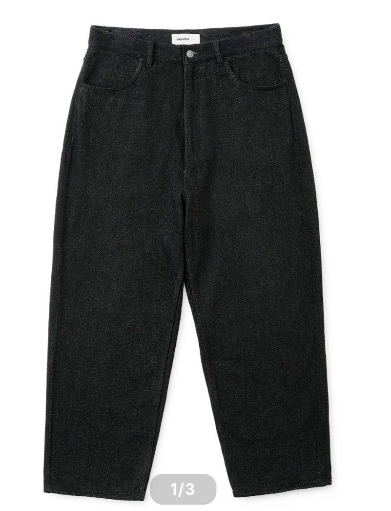 everyone soft denim pants BLACK　S　新品未使用