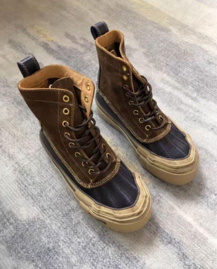 最愛 ユーズド加工 VISVIM パウンドマーカー ブーツ フォーク 靴
