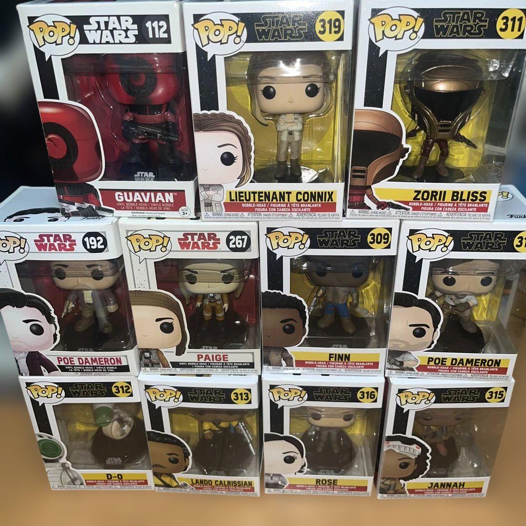 【未開封】funko pop スターウォーズ　11体セット　ポーダメロン　フィン