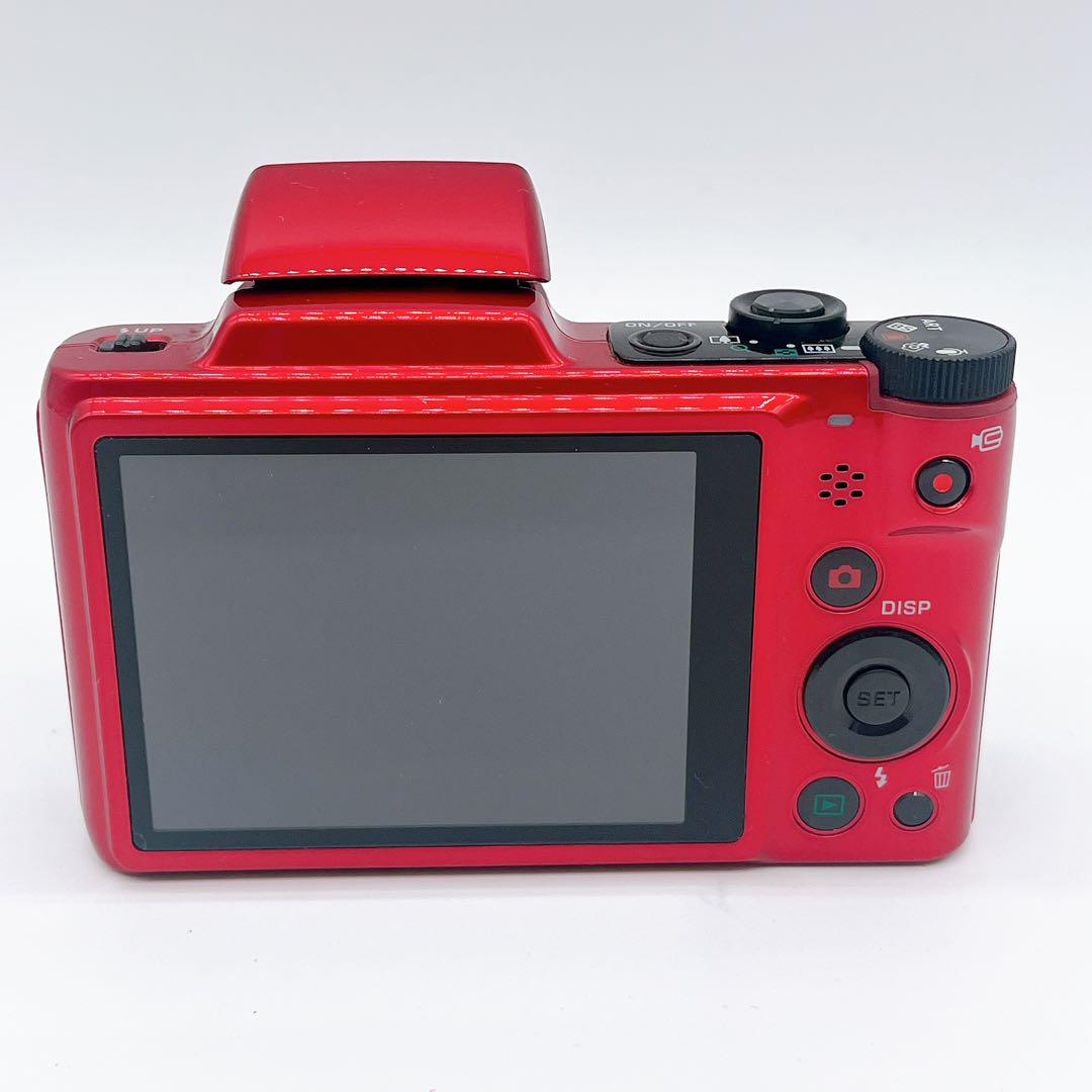 【美品】CASIO EXILM EX-H60 レッド ミラーレス一眼 デジカメ