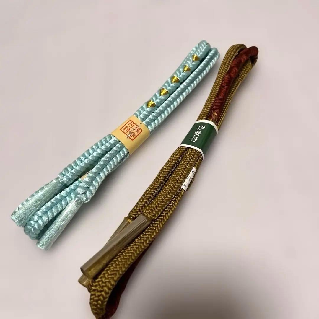 6-上　帯締め　新品　手組紐　正絹　まとめ売り　20本